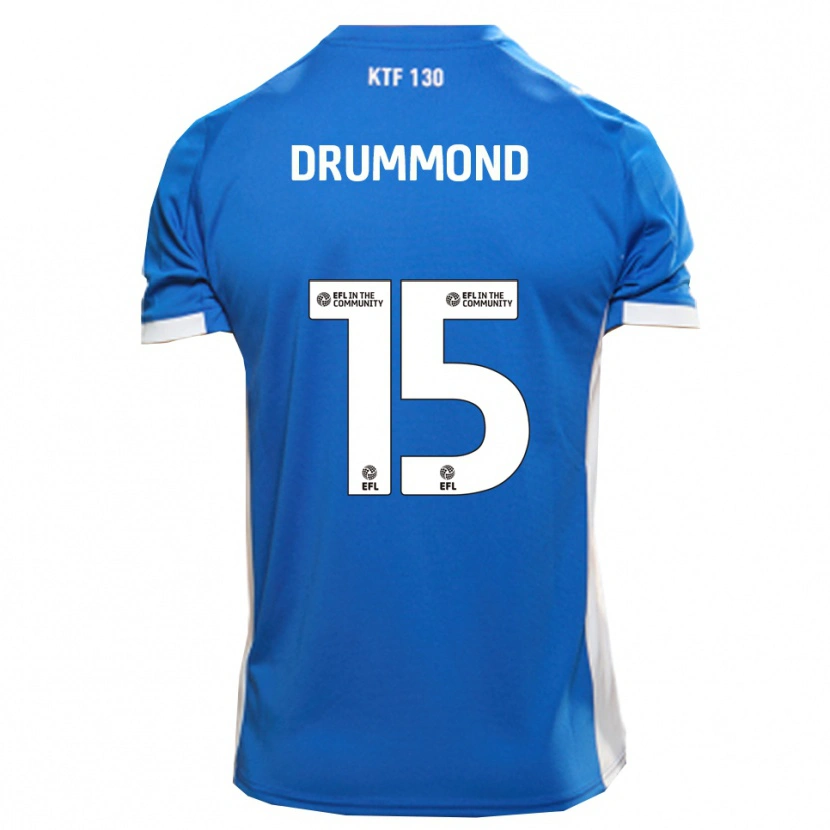 Danxen Herren Kane Drummond #15 Blau Weiß Heimtrikot Trikot 2025/26 T-Shirt Schweiz