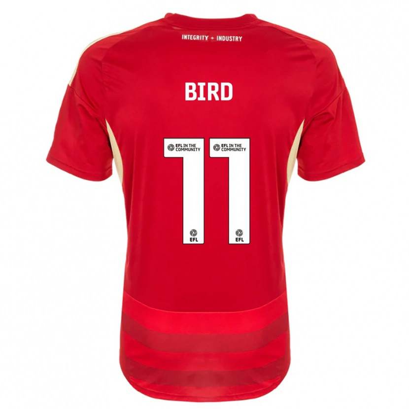 Danxen Herren Jay Bird #11 Rot Weiß Heimtrikot Trikot 2025/26 T-Shirt Schweiz