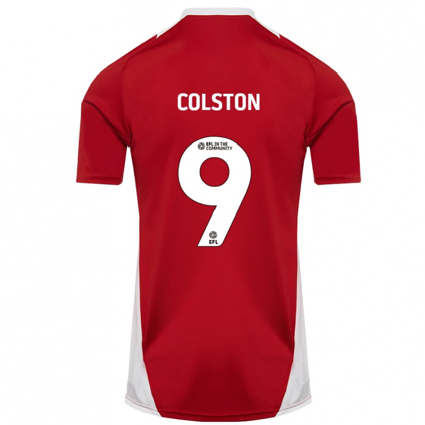 Danxen Herren Annie Colston #9 Rot Weiß Gold Heimtrikot Trikot 2025/26 T-Shirt Schweiz