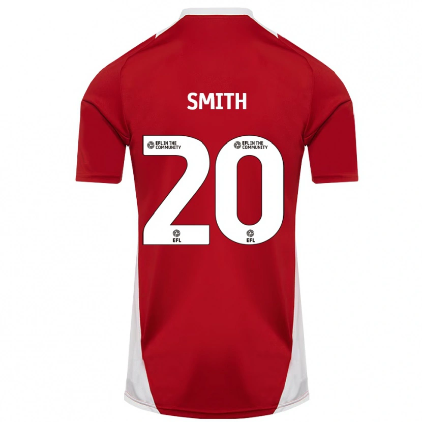 Danxen Herren Jessica Smith #20 Rot Weiß Gold Heimtrikot Trikot 2025/26 T-Shirt Schweiz