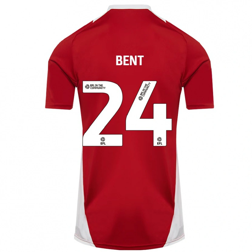 Danxen Herren Steph Bent #24 Rot Weiß Gold Heimtrikot Trikot 2025/26 T-Shirt Schweiz