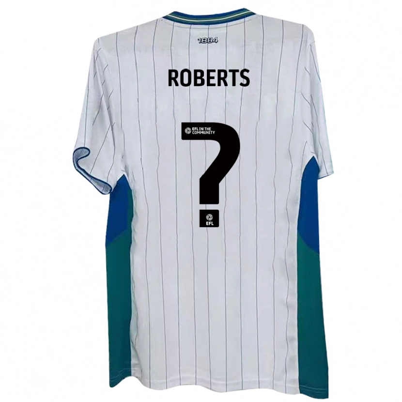 Danxen Herren Liz Roberts #0 Weiß Grün Blau Heimtrikot Trikot 2025/26 T-Shirt Schweiz