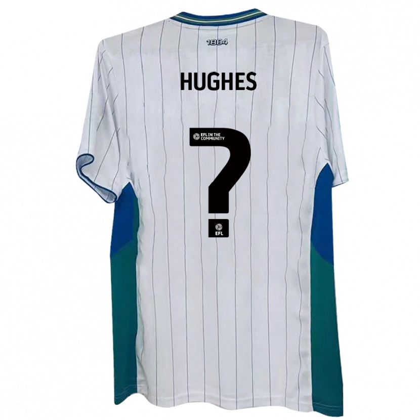 Danxen Herren Zoe Hughes #0 Weiß Grün Blau Heimtrikot Trikot 2025/26 T-Shirt Schweiz