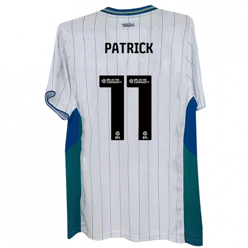 Danxen Herren Omari Patrick #11 Weiß Grün Blau Heimtrikot Trikot 2025/26 T-Shirt Schweiz