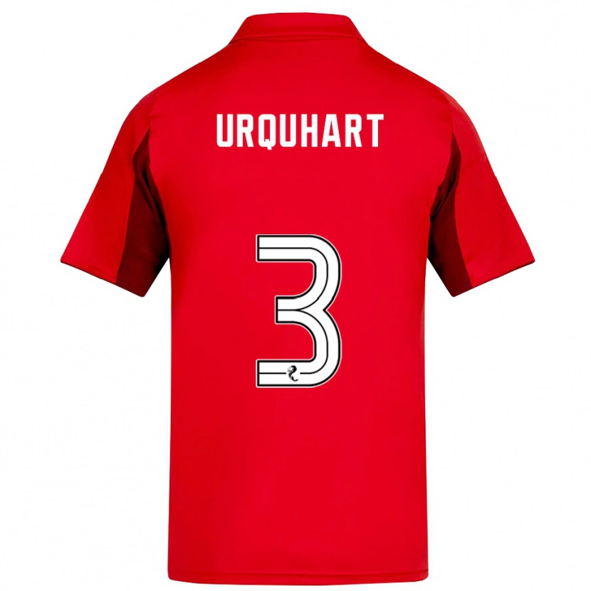 Danxen Herren Millie Urquhart #3 Rot Burgunderrot Heimtrikot Trikot 2025/26 T-Shirt Schweiz