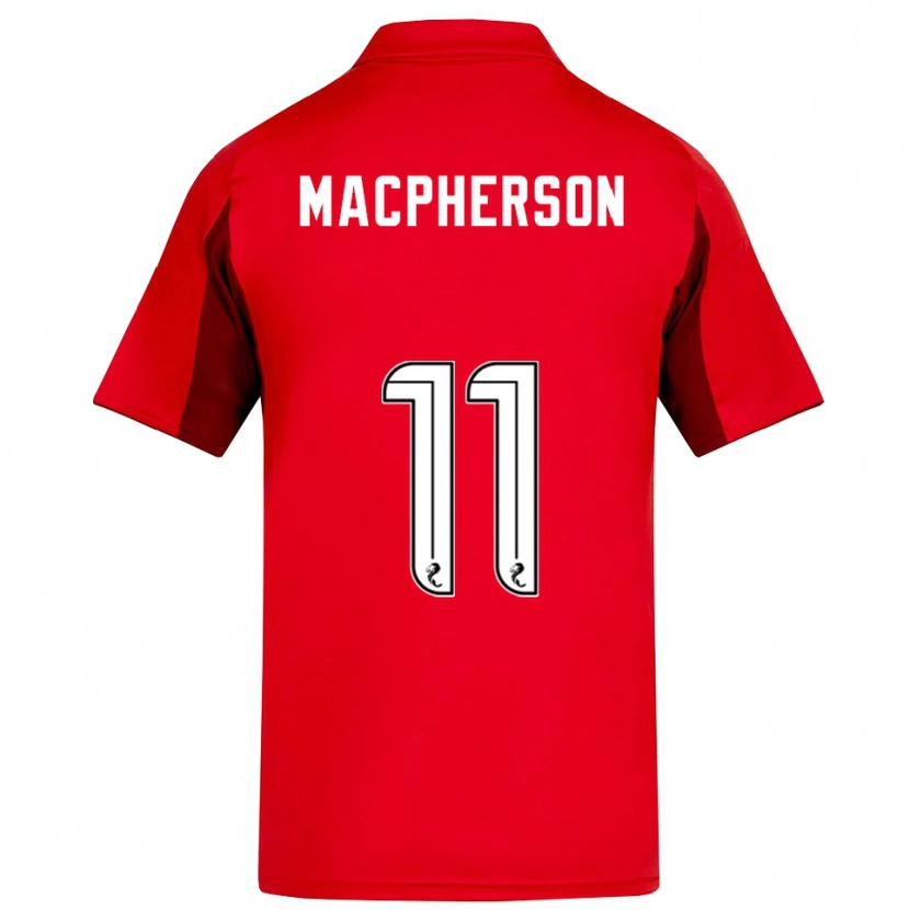 Danxen Herren Keira Macpherson #11 Rot Burgunderrot Heimtrikot Trikot 2025/26 T-Shirt Schweiz