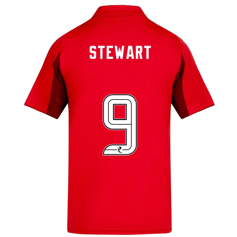 Danxen Herren Hannah Stewart #9 Rot Burgunderrot Heimtrikot Trikot 2025/26 T-Shirt Schweiz