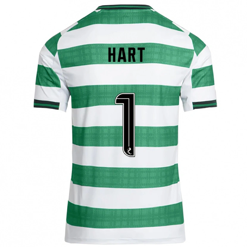 Danxen Herren Joe Hart #1 Grün Weiß Heimtrikot Trikot 2025/26 T-Shirt Schweiz