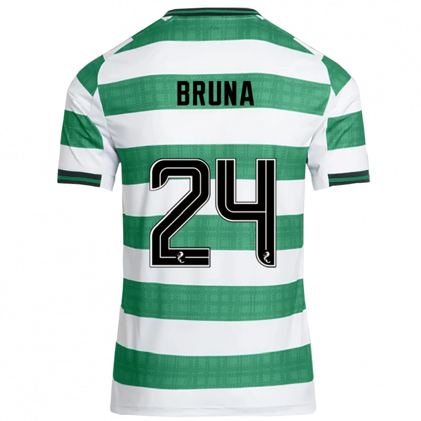 Danxen Herren Bruna Lourenço #24 Grün Weiß Heimtrikot Trikot 2025/26 T-Shirt Schweiz