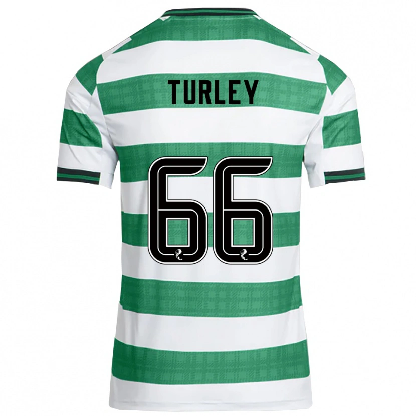 Danxen Herren Francis Turley #66 Grün Weiß Heimtrikot Trikot 2025/26 T-Shirt Schweiz