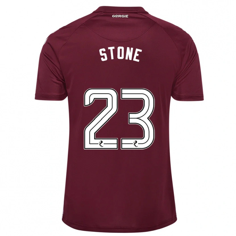 Danxen Herren Harry Stone #23 Burgunderrot Weiß Heimtrikot Trikot 2025/26 T-Shirt Schweiz