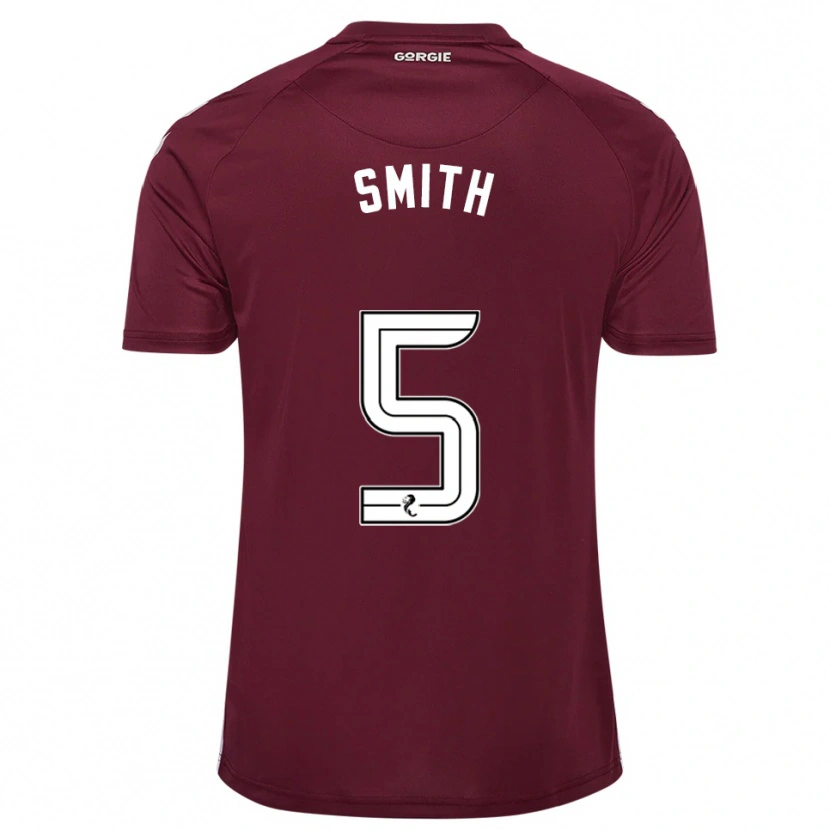 Danxen Herren Lucas Smith #5 Burgunderrot Weiß Heimtrikot Trikot 2025/26 T-Shirt Schweiz