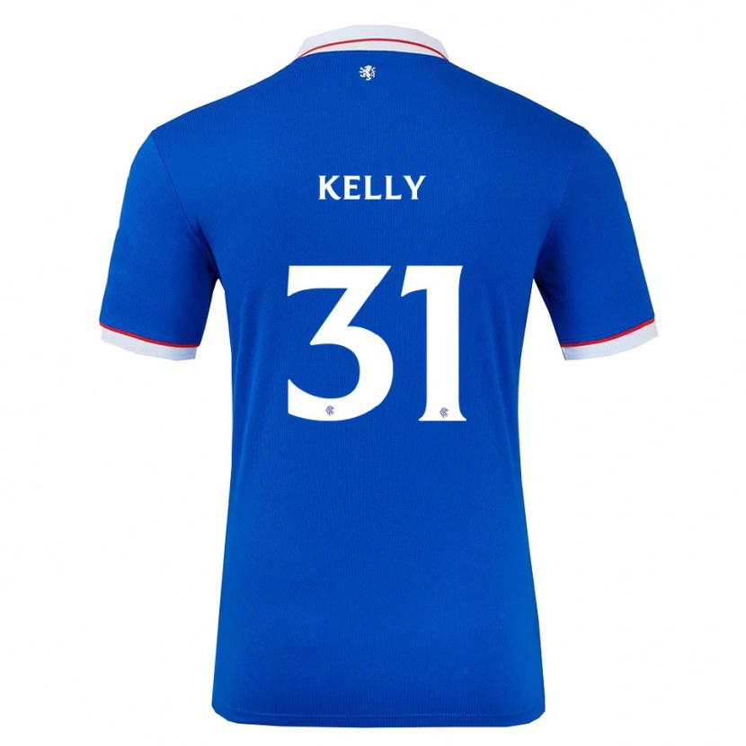 Danxen Herren Liam Kelly #31 Blau Weiß Heimtrikot Trikot 2025/26 T-Shirt Schweiz