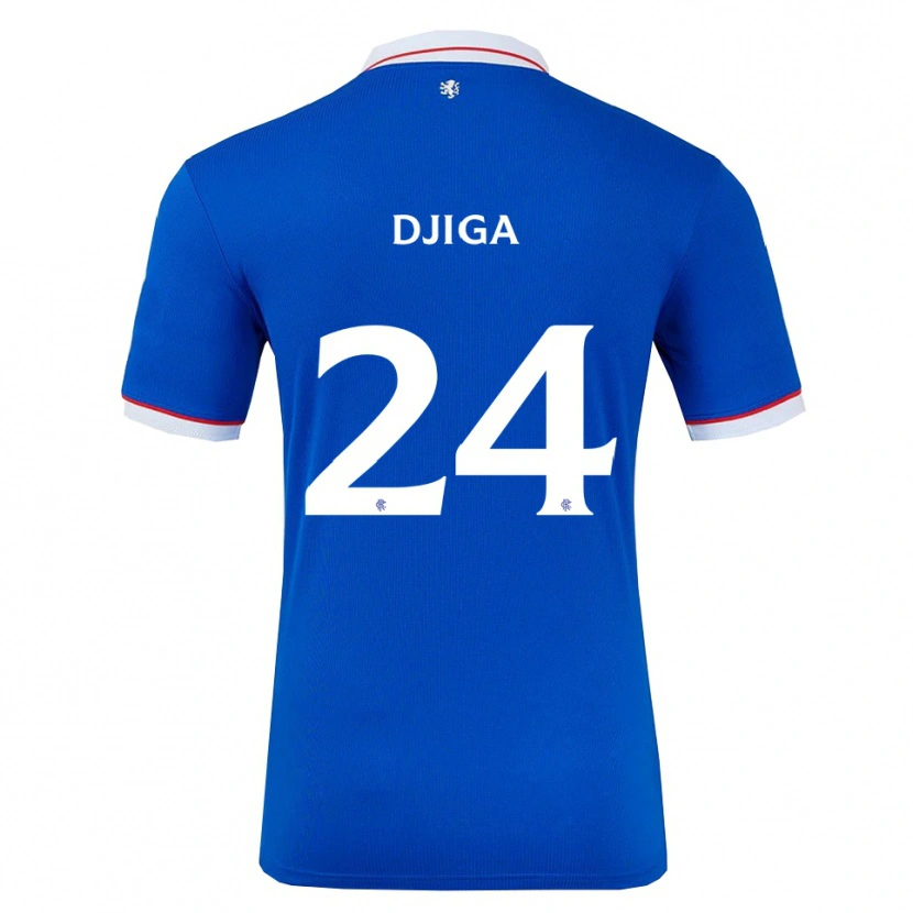 Danxen Herren Nasser Djiga #24 Blau Weiß Heimtrikot Trikot 2025/26 T-Shirt Schweiz