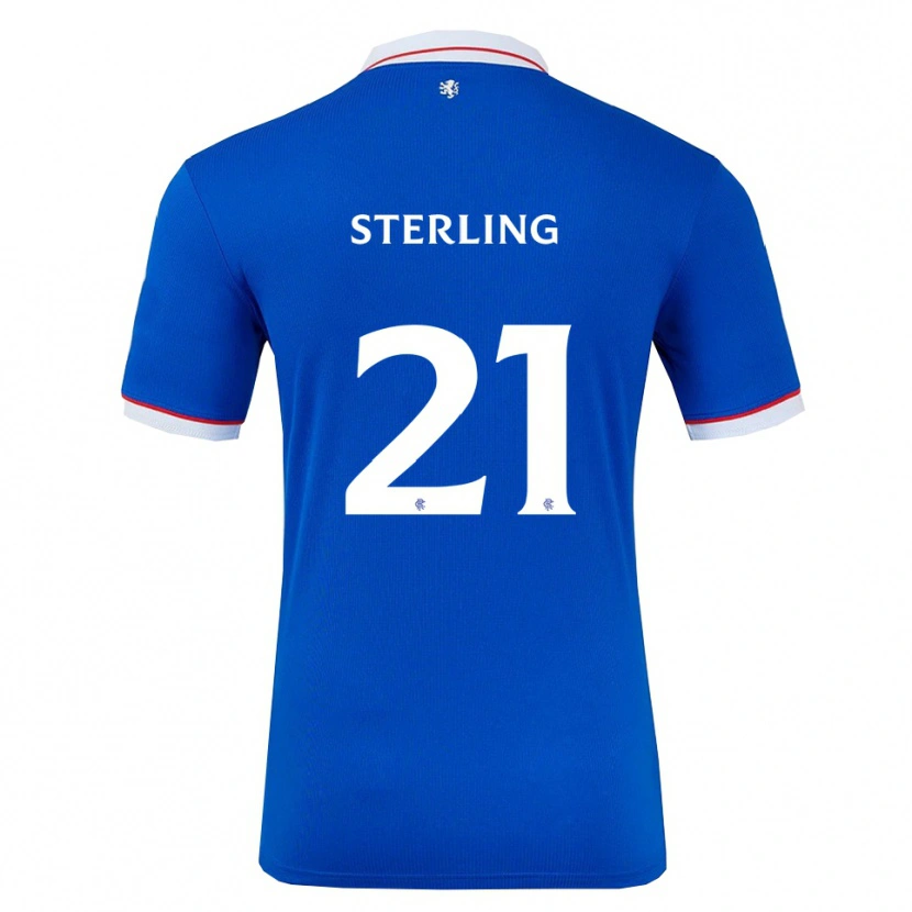 Danxen Herren Dujon Sterling #21 Blau Weiß Heimtrikot Trikot 2025/26 T-Shirt Schweiz