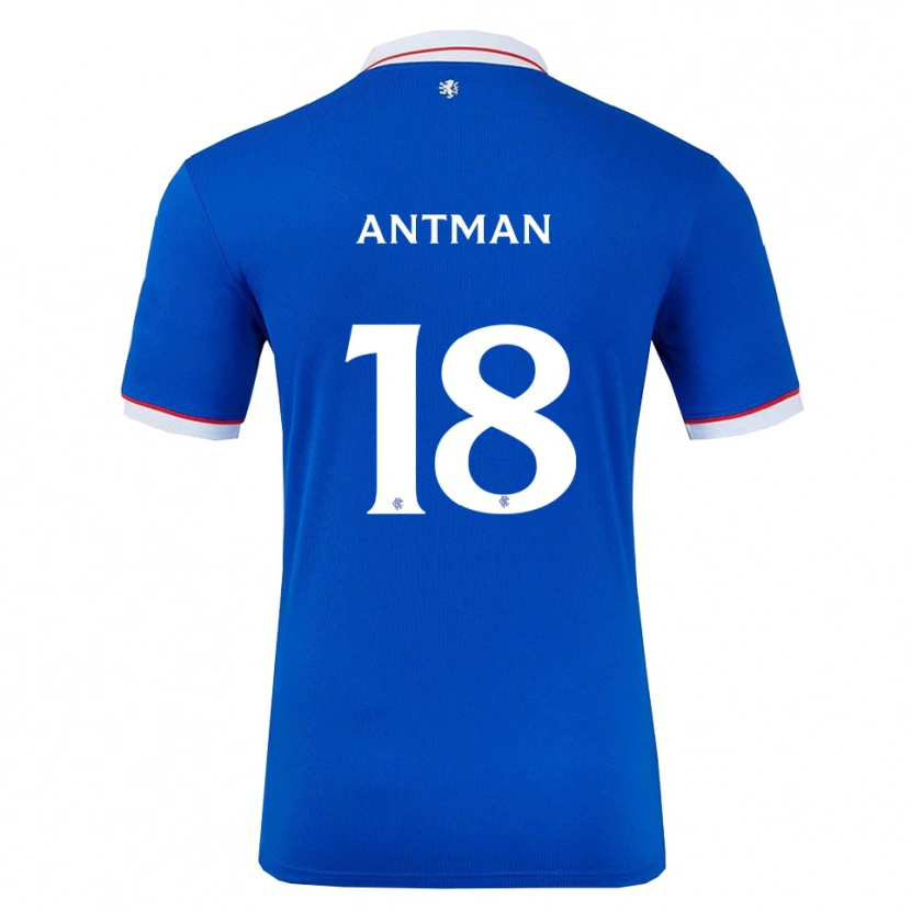 Danxen Herren Oliver Antman #18 Blau Weiß Heimtrikot Trikot 2025/26 T-Shirt Schweiz