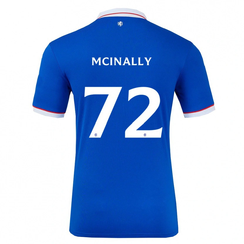 Danxen Herren Darren Mcinally #72 Blau Weiß Heimtrikot Trikot 2025/26 T-Shirt Schweiz