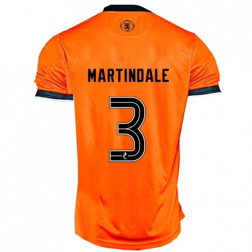 Danxen Herren Amilie Martindale #3 Orange Schwarz Heimtrikot Trikot 2025/26 T-Shirt Schweiz