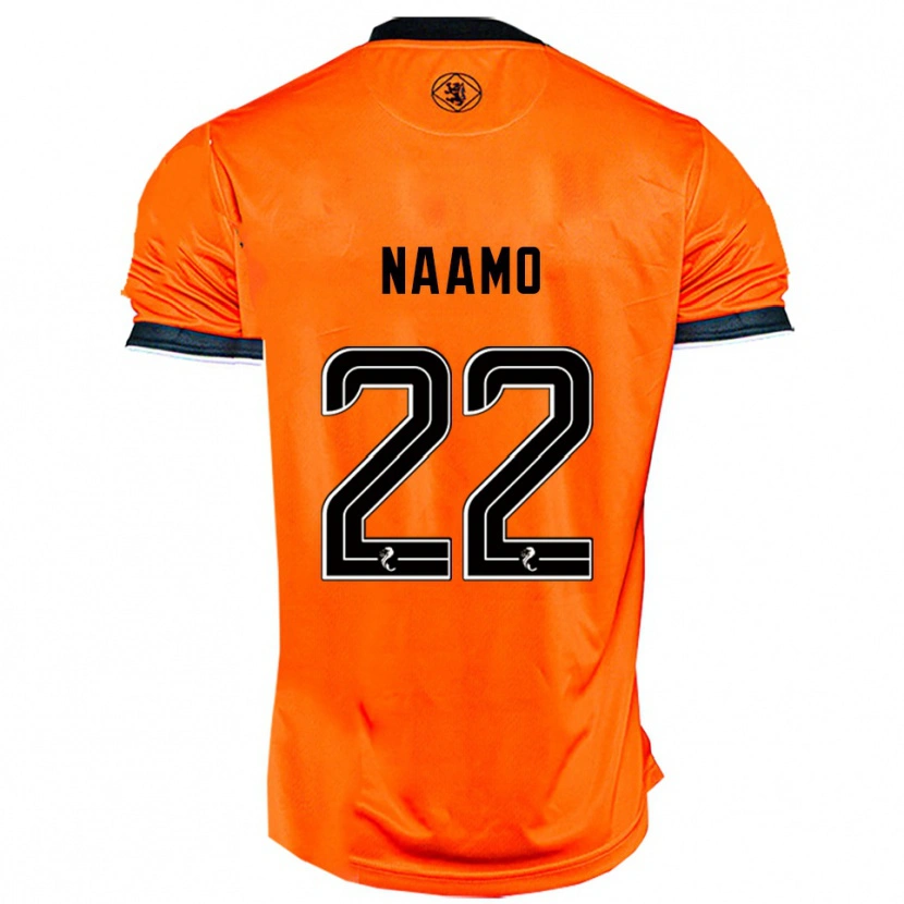 Danxen Herren Dario Naamo #22 Orange Schwarz Heimtrikot Trikot 2025/26 T-Shirt Schweiz