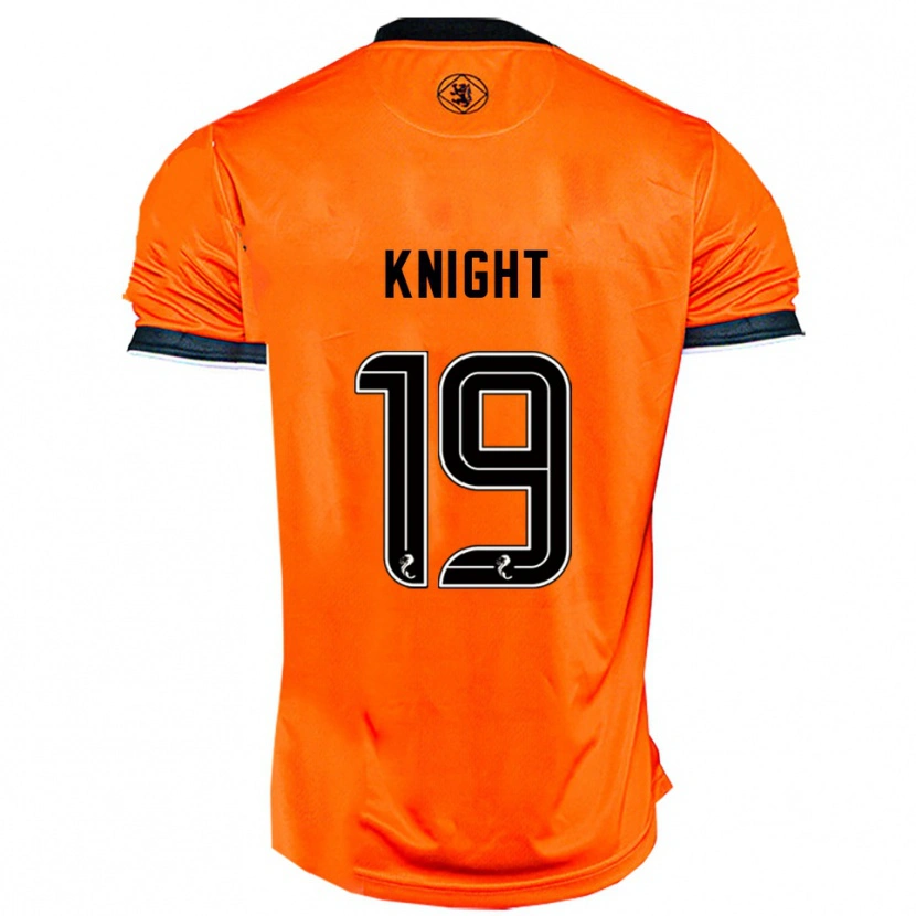 Danxen Herren Maya Knight #19 Orange Schwarz Heimtrikot Trikot 2025/26 T-Shirt Schweiz