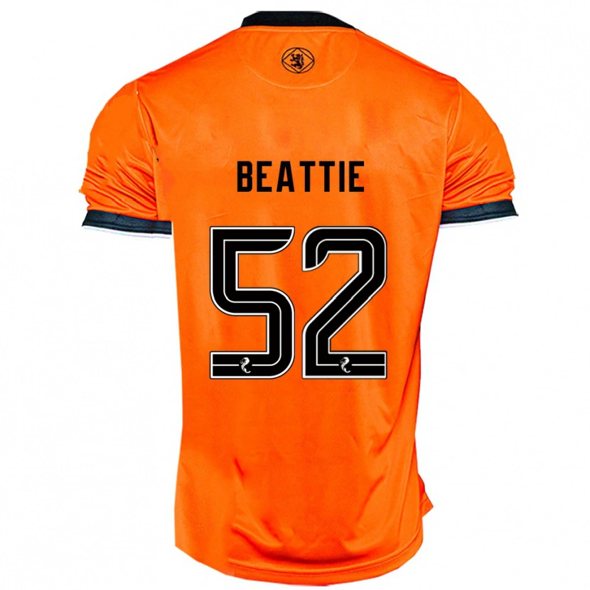 Danxen Herren Calvin Beattie #52 Orange Schwarz Heimtrikot Trikot 2025/26 T-Shirt Schweiz