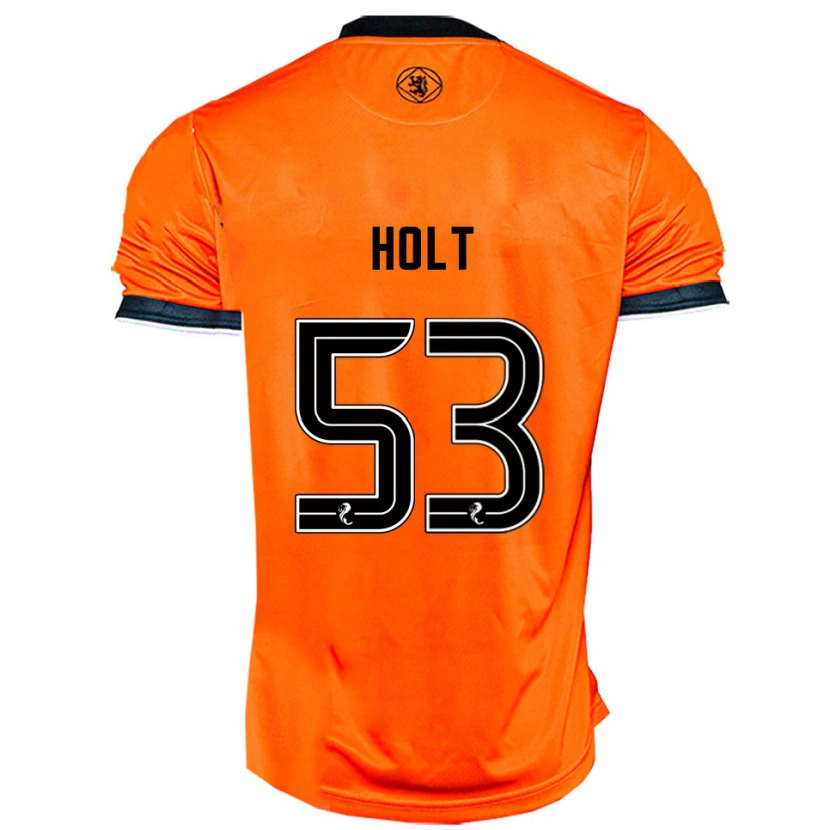 Danxen Herren Josh Holt #53 Orange Schwarz Heimtrikot Trikot 2025/26 T-Shirt Schweiz