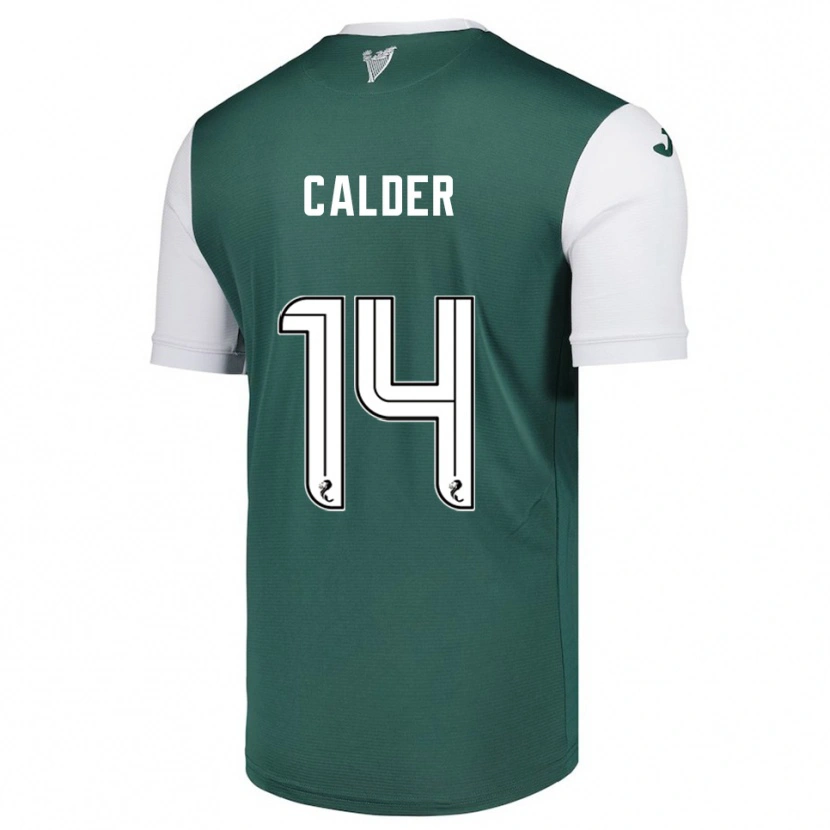 Danxen Herren Owen Calder #14 Grün Weiß Heimtrikot Trikot 2025/26 T-Shirt Schweiz