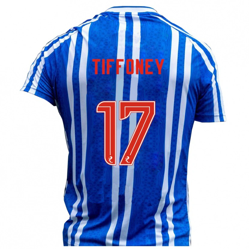 Danxen Herren Scott Tiffoney #17 Blau Weiß Heimtrikot Trikot 2025/26 T-Shirt Schweiz