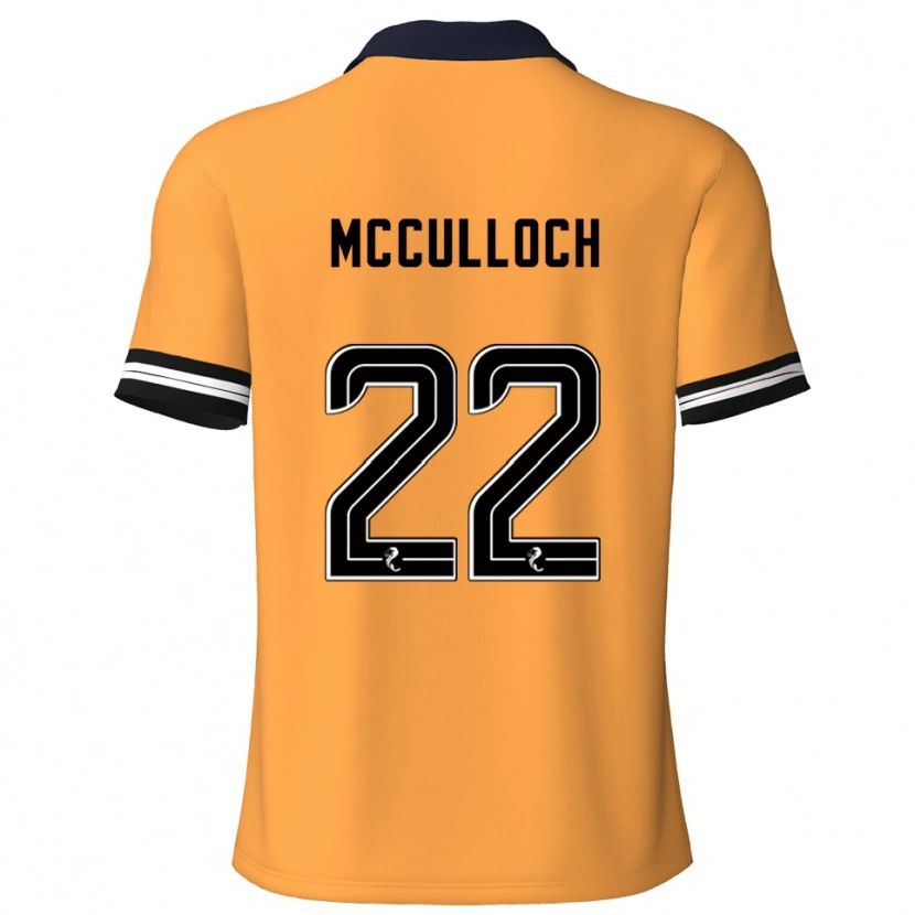 Danxen Herren Seren Mcculloch #22 Gelb Schwarz Heimtrikot Trikot 2025/26 T-Shirt Schweiz