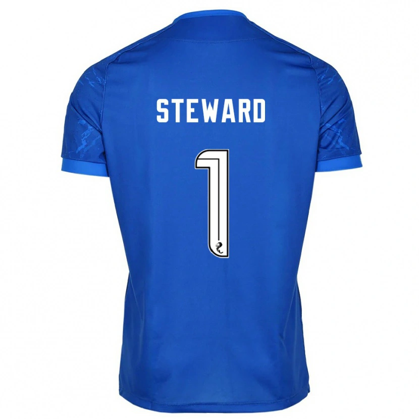 Danxen Herren Toby Steward #1 Blau Weiß Heimtrikot Trikot 2025/26 T-Shirt Schweiz