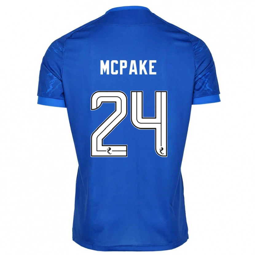 Danxen Herren Josh Mcpake #24 Blau Weiß Heimtrikot Trikot 2025/26 T-Shirt Schweiz
