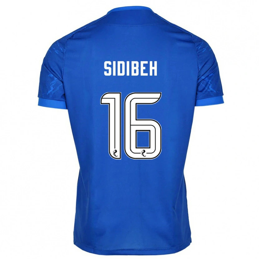 Danxen Herren Adama Sidibeh #16 Blau Weiß Heimtrikot Trikot 2025/26 T-Shirt Schweiz
