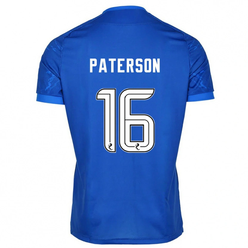 Danxen Herren Megan Paterson #16 Blau Weiß Heimtrikot Trikot 2025/26 T-Shirt Schweiz