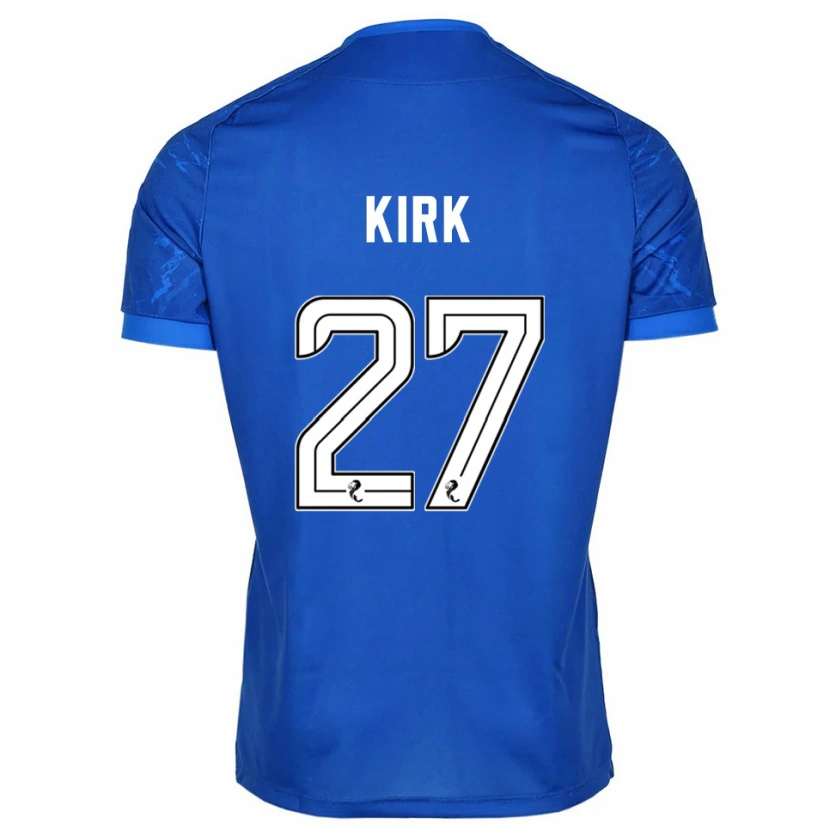 Danxen Herren Makenzie Kirk #27 Blau Weiß Heimtrikot Trikot 2025/26 T-Shirt Schweiz
