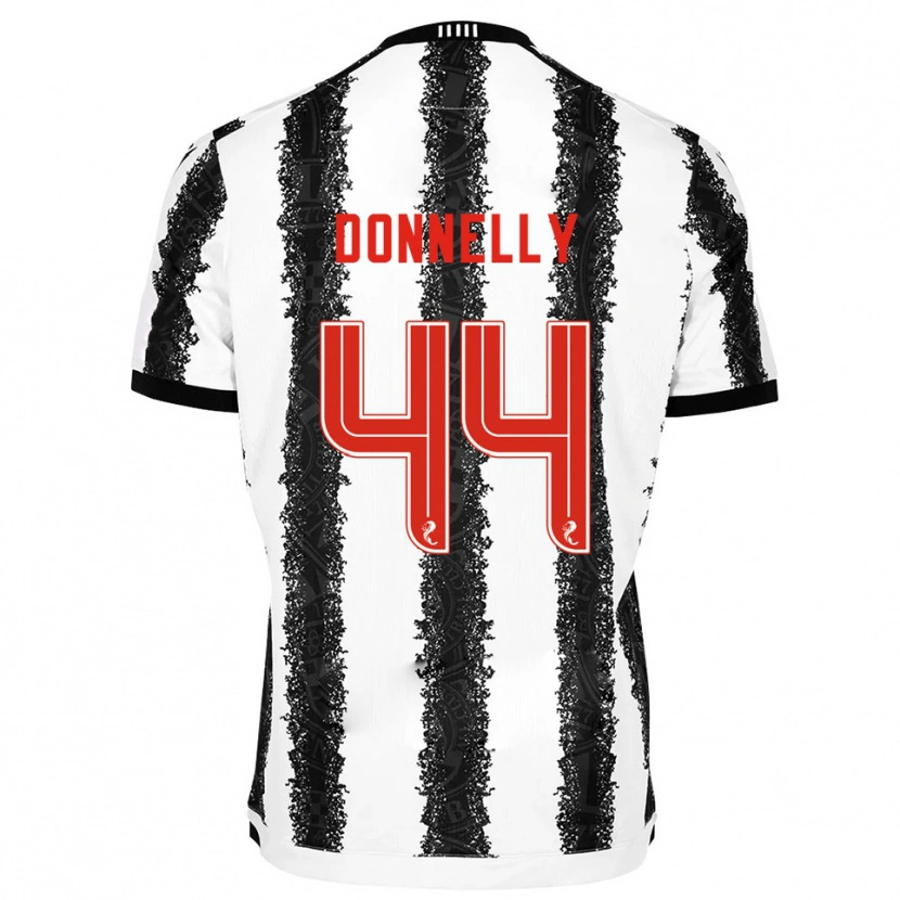 Danxen Herren Liam Donnelly #44 Weiß Schwarz Heimtrikot Trikot 2025/26 T-Shirt Schweiz