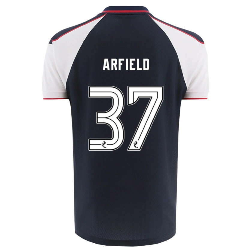 Danxen Herren Scott Arfield #37 Marine Weiß Heimtrikot Trikot 2025/26 T-Shirt Schweiz