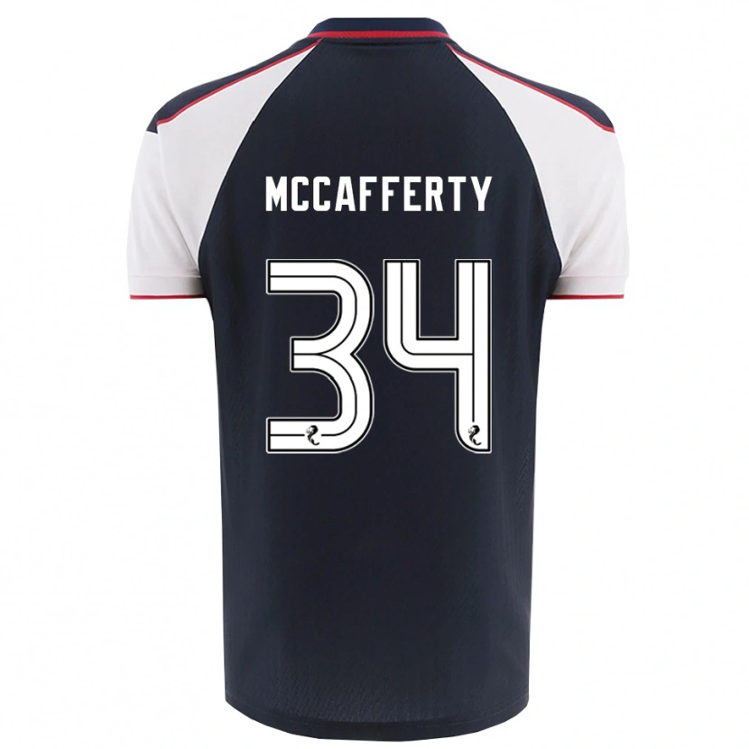 Danxen Herren Flynn Mccafferty #34 Marine Weiß Heimtrikot Trikot 2025/26 T-Shirt Schweiz