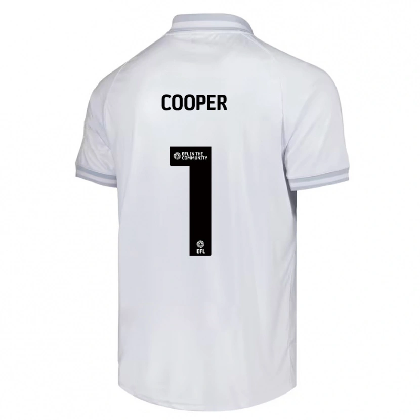Danxen Herren Murphy Cooper #1 Weiß Grau Schwarz Auswärtstrikot Trikot 2025/26 T-Shirt Schweiz