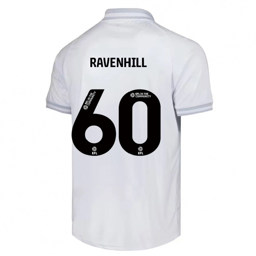 Danxen Herren Rogan Ravenhill #60 Weiß Grau Schwarz Auswärtstrikot Trikot 2025/26 T-Shirt Schweiz