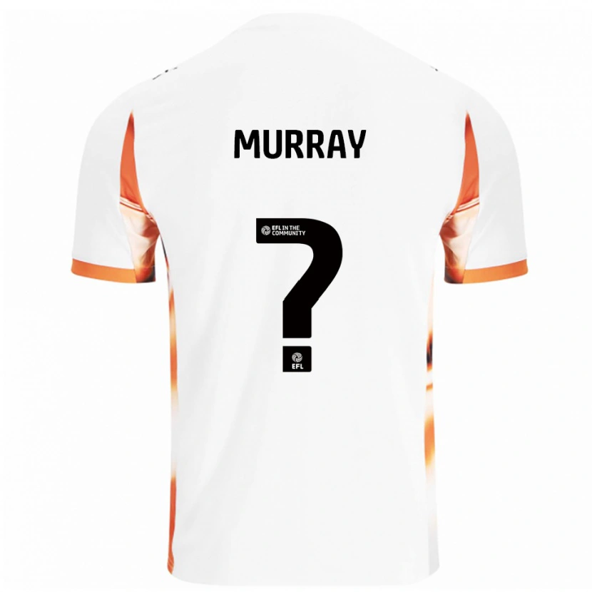 Danxen Herren Emily Murray #0 Weiß Orange Schwarz Auswärtstrikot Trikot 2025/26 T-Shirt Schweiz