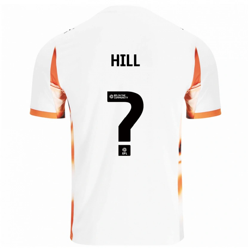 Danxen Herren Tyler Hill #0 Weiß Orange Schwarz Auswärtstrikot Trikot 2025/26 T-Shirt Schweiz