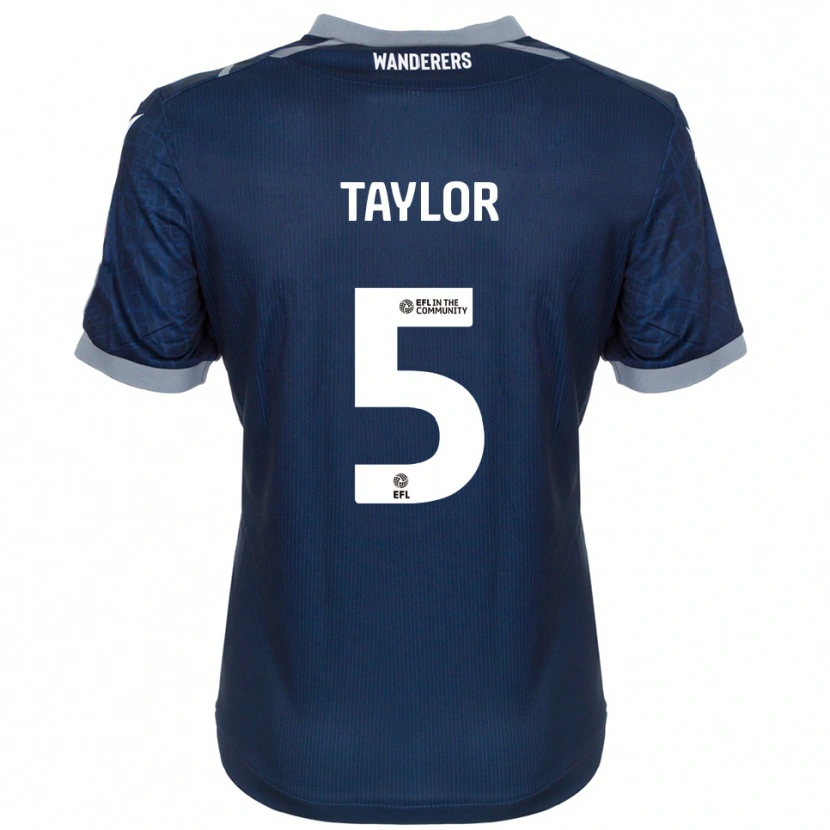 Danxen Herren Richard Taylor #5 Marine Grau Auswärtstrikot Trikot 2025/26 T-Shirt Schweiz