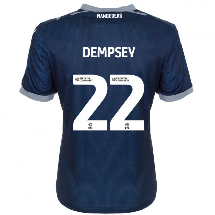 Danxen Herren Kyle Dempsey #22 Marine Grau Auswärtstrikot Trikot 2025/26 T-Shirt Schweiz