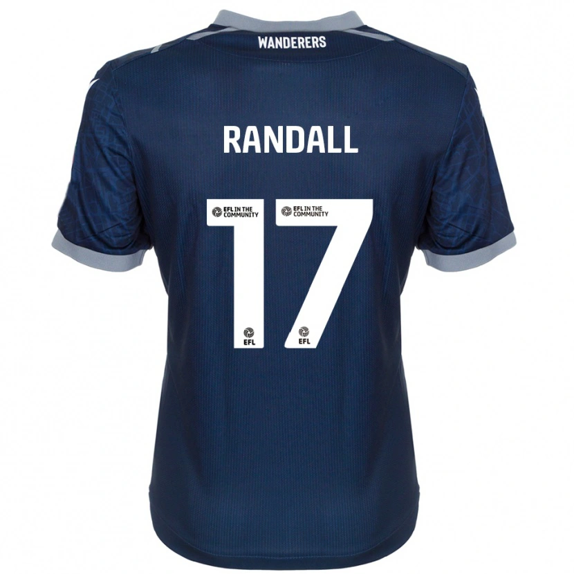 Danxen Herren Joel Randall #17 Marine Grau Auswärtstrikot Trikot 2025/26 T-Shirt Schweiz
