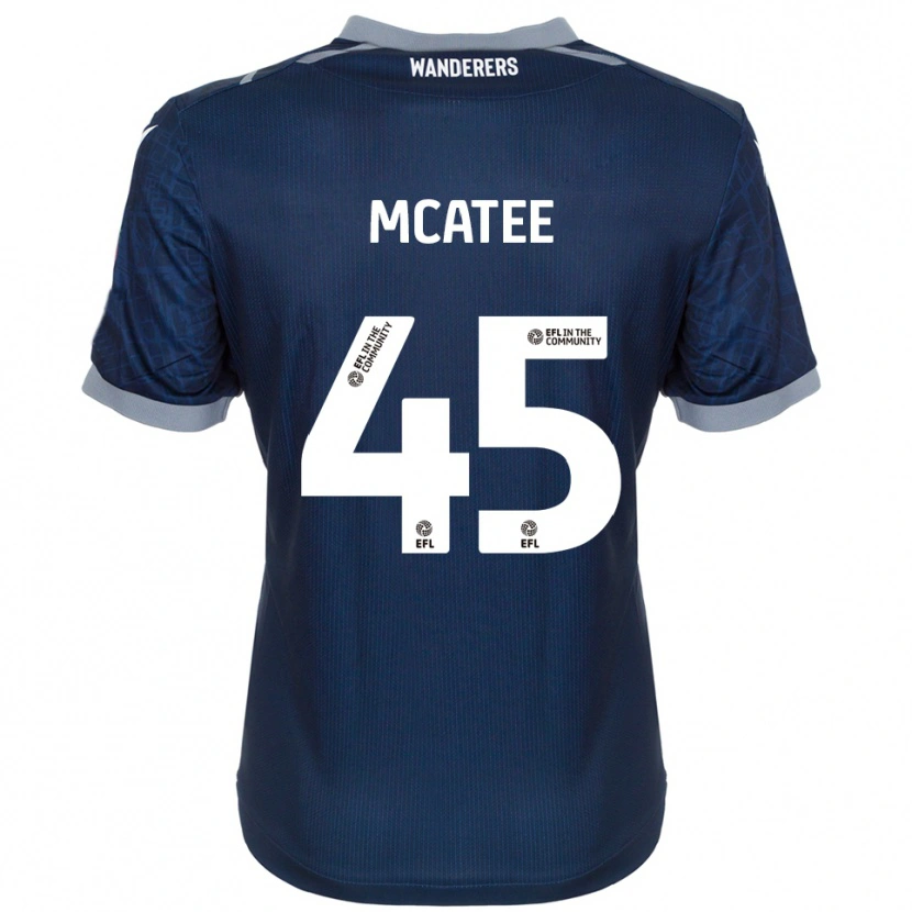 Danxen Herren John Mcatee #45 Marine Grau Auswärtstrikot Trikot 2025/26 T-Shirt Schweiz