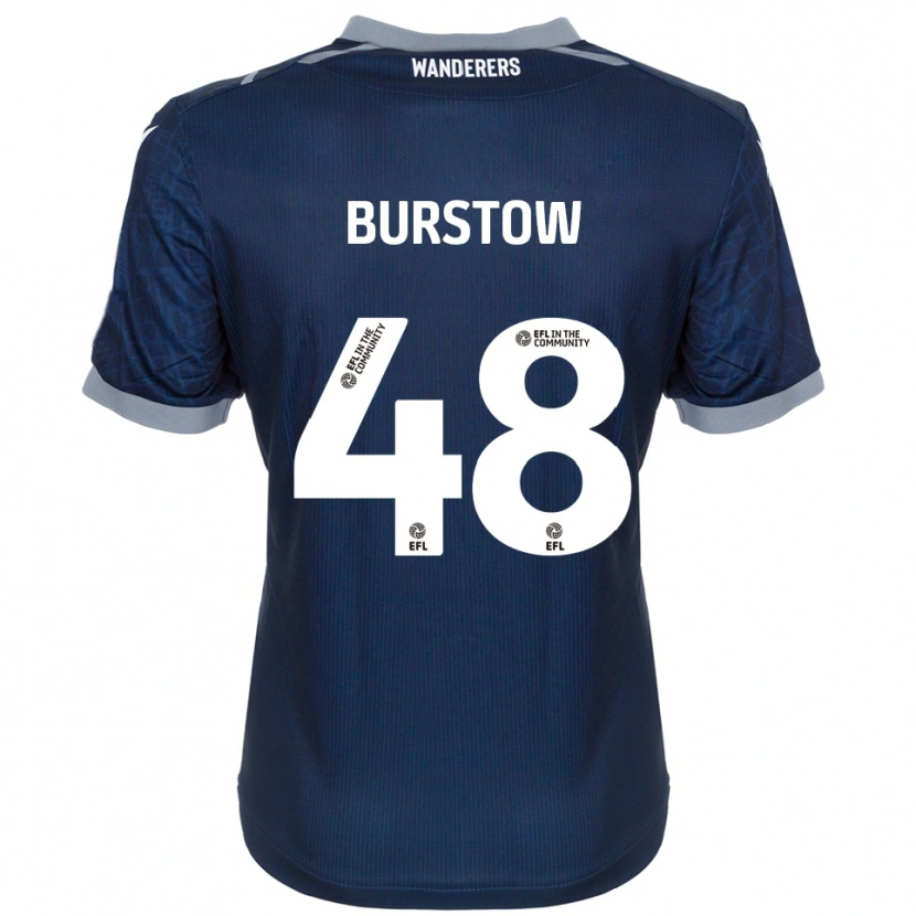 Danxen Herren Mason Burstow #48 Marine Grau Auswärtstrikot Trikot 2025/26 T-Shirt Schweiz