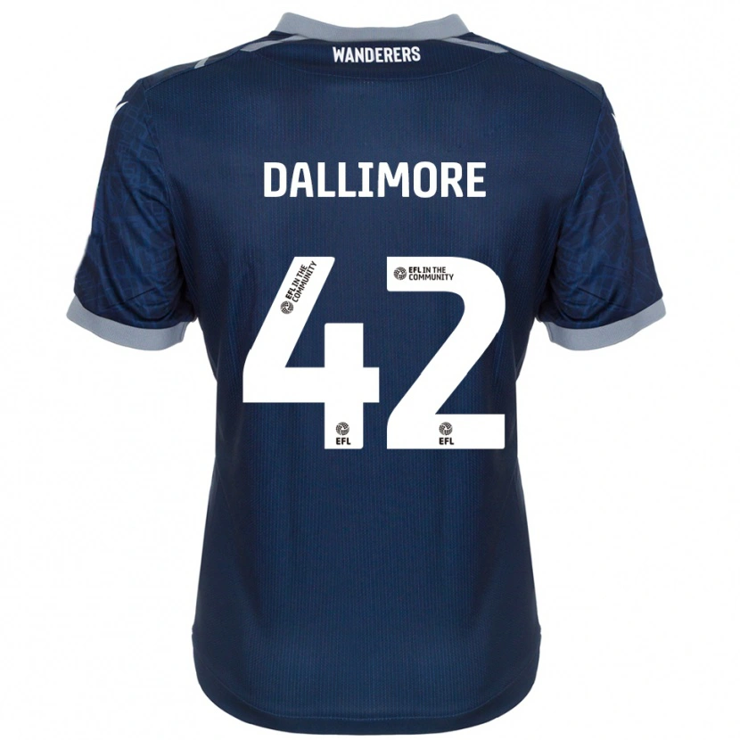 Danxen Herren Jack Dallimore #42 Marine Grau Auswärtstrikot Trikot 2025/26 T-Shirt Schweiz