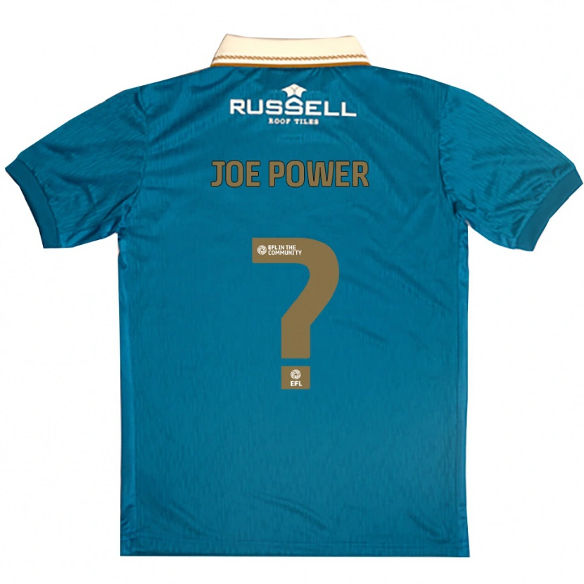 Danxen Herren John Joe Power #0 Himmelblau Weiß Auswärtstrikot Trikot 2025/26 T-Shirt Schweiz