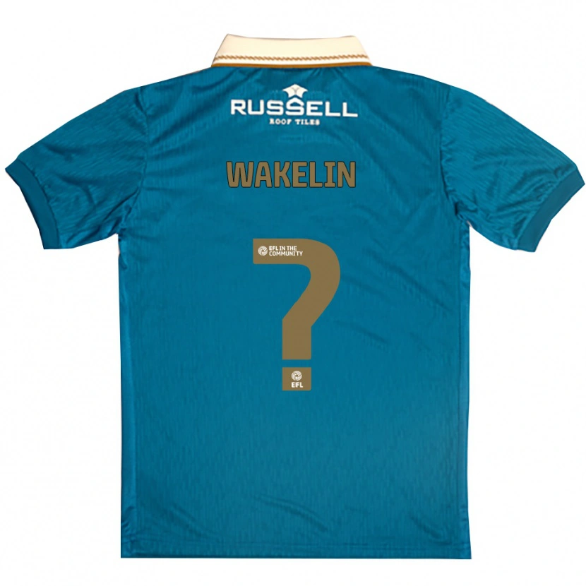 Danxen Herren Ronny Wakelin #0 Himmelblau Weiß Auswärtstrikot Trikot 2025/26 T-Shirt Schweiz
