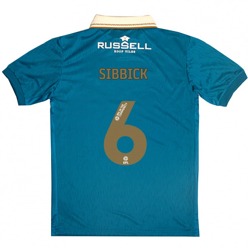 Danxen Herren Toby Sibbick #6 Himmelblau Weiß Auswärtstrikot Trikot 2025/26 T-Shirt Schweiz